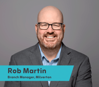 Rob Martin, Kindred branch manager Milverton